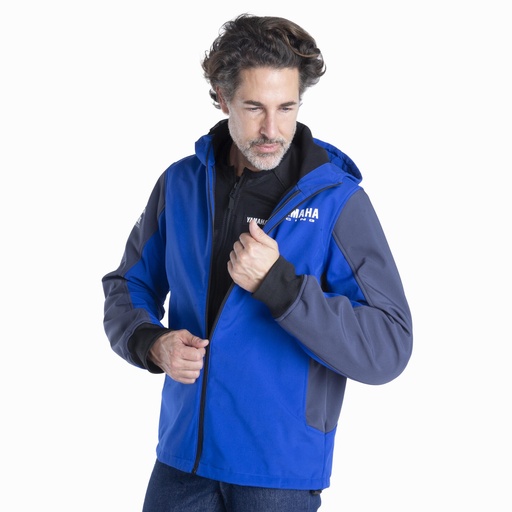 Softshell jakna za vožnju iz kolekcije Paddock Blue za muškarce
