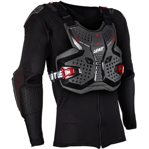 [915023050951] Body Protector 3.5 Jr Black/Red 147-159cm
