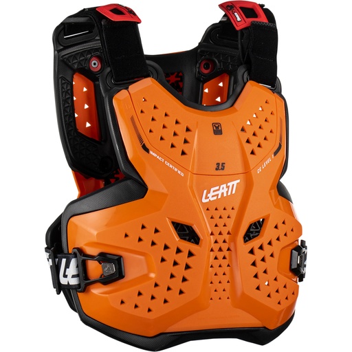 [915023051001] Chest protector 3.5 Jr Orange/Black 147-159cm