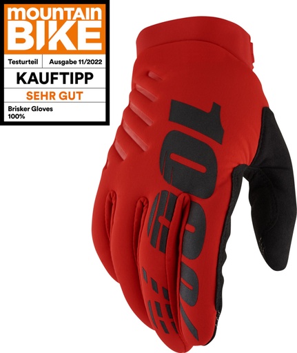 Brisker Gloves Red