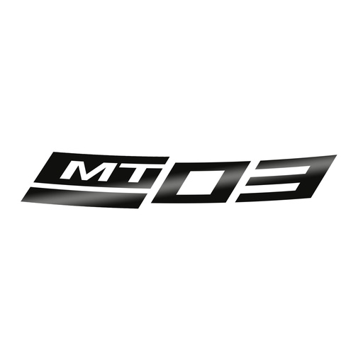 Reflektirajuća naljepnica za naplatak (prednji) modela MT-03