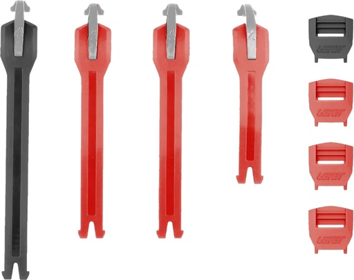[013025102310] Strap kit 6.5 Red 4-pcs