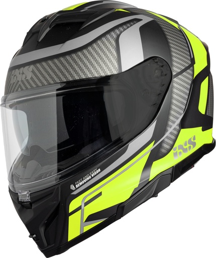 Full face helmet iXS912 SV 2.0 Blade black fluo-yellow