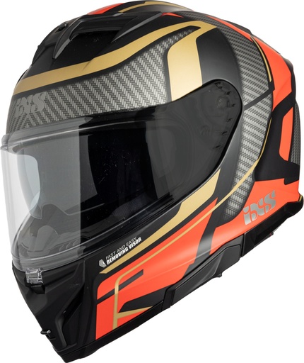 Full Face Helmet iXS912 SV 2.0 Blade matt black-red
